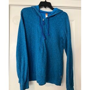 LUCY 3/4 zip hoody